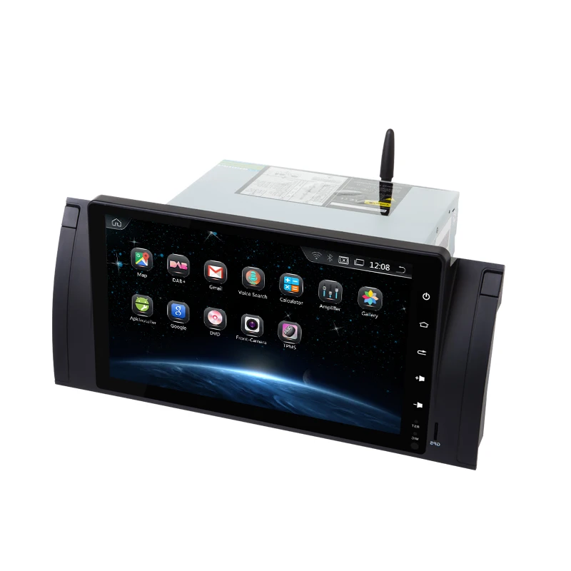 Perfect 9 Inch HD Touch Screen Autoradio Android 9.0 Car Multimedia For BMW E39 E53 X5 520i 525i 530i Support GPS Navigation WiFi OBD II 5