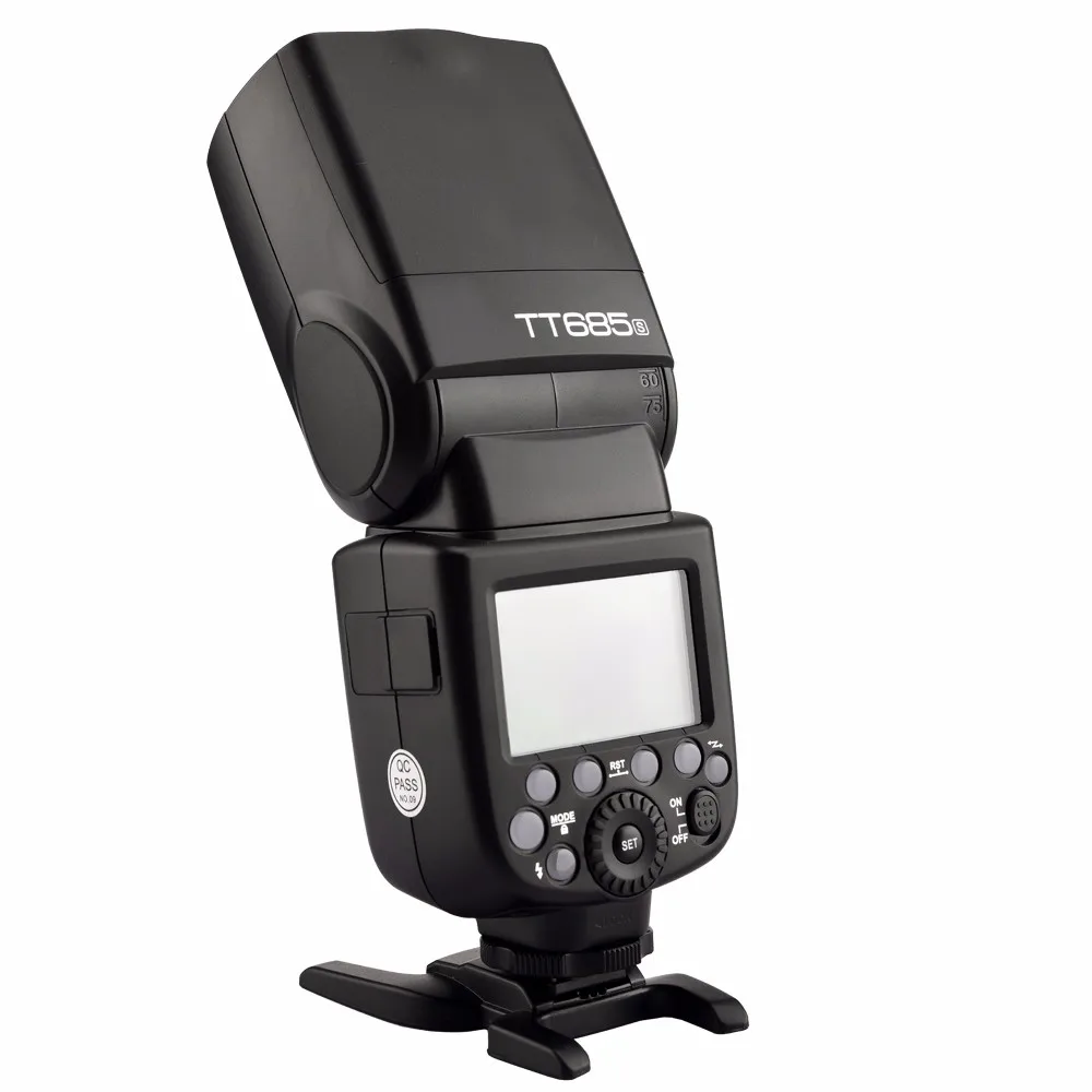 Вспышка Godox TT685 TT685S 2,4G HSS 1/8000s ttl+ кронштейн Bowens s-типа для sony A77II A7RII A7R A99 A58 A6500 A6000 A6300