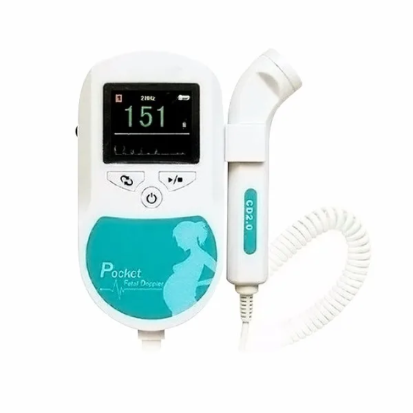 Sonoline-C 2MHz or 3MHz Portable Fetal Doppler Baby Heart Monitor For Pregnancy Women With Gel -9