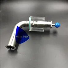 1,5 дюймов(OD 50,5 мм) три зажима Spunding клапан SS304 переменный конический ферментер предохранительный клапан