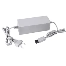 50 шт. в партии США/ЕС адаптер переменного тока 100-240 в 12 В 3.7A настенное зарядное устройство для nintendo Wii Джойстик контроллер