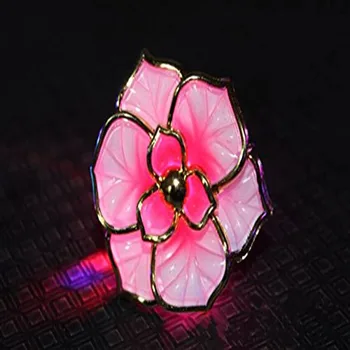 

(3pcs)pretty Fancy LED Shining Flower Design Hair Clips and Pins for Lady