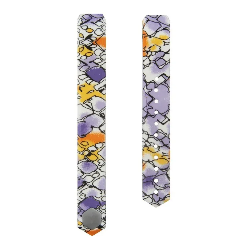 Patterns Large & Small Silicone Fitbit Alta Wristbands Sports Smart DIY Watch Bands Bracelet Strap Replacement in 20 Colors (57)