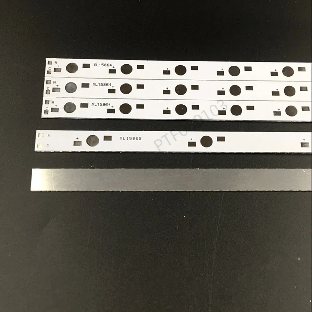 

5pcs 30CM x 1CM Aluminium PCB Circuit Board for 12 x 1w,3w,5w LED in Series