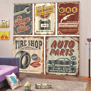 

3D Digital Print Street Blackout Jacquard Fabric Curtains for the Living room Bedroom Custom Size Window Draps Home Decor AP16