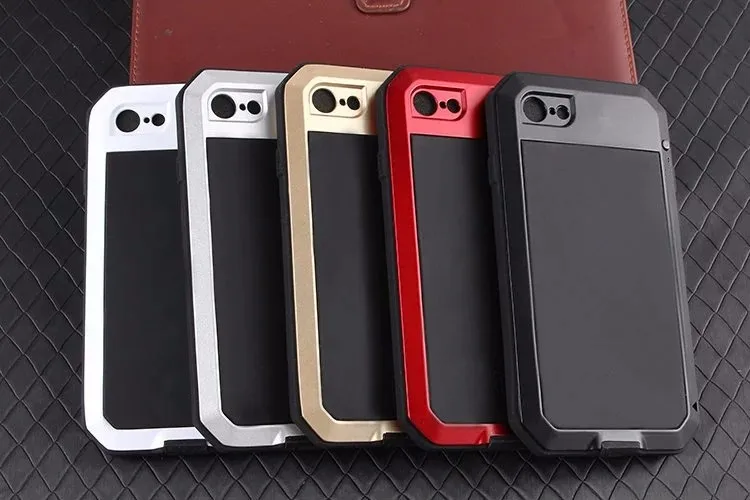 Сверхмощный защитный чехол для мобильного телефона iPhone 7 6 6S Plus 4 5S SE металлическая