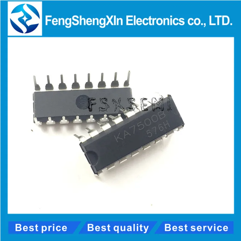 10pcs/lot New KA7500B DIP 16 KA7500 SMPS Controller IC-in Integrated ...