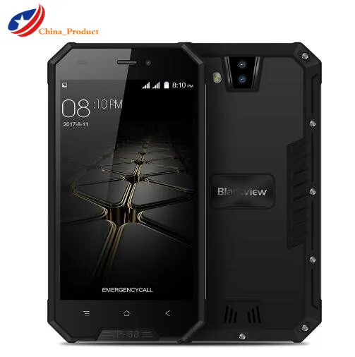 Blackview BV4000 Pro IP68 водонепроницаемый смартфон 8 Мп двойная задняя камера 4," HD Android 7,0 четырехъядерный 2 ГБ+ 16 Гб 3680 мАч мобильный телефон