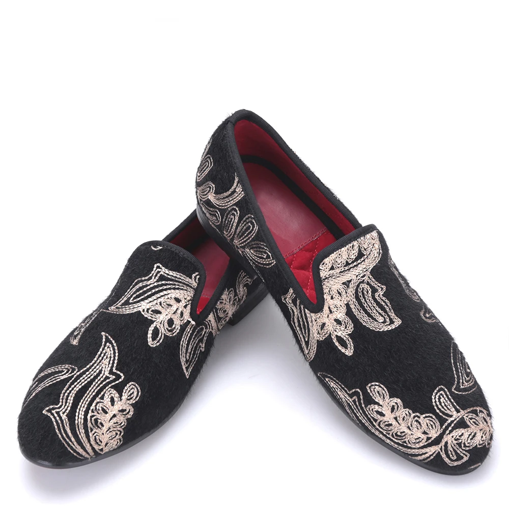 

2017 new arrival men velvet shoes with Handcrafted Golden Jacquard Flower Prom and Banquet men luxurious loafers