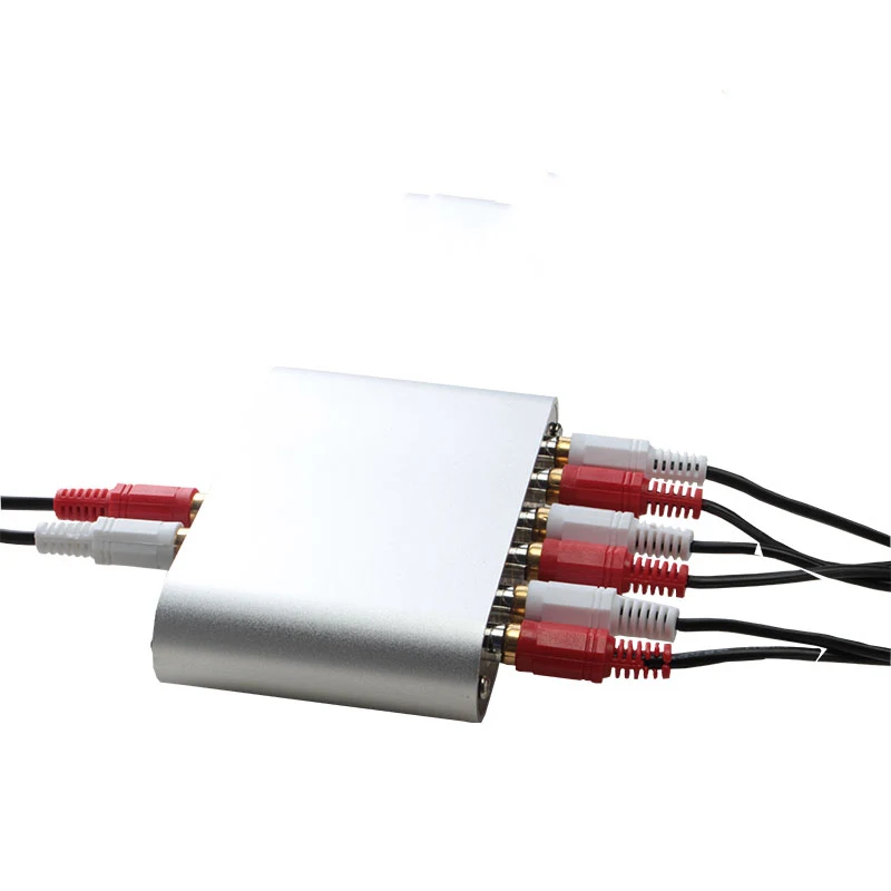 3 input and 1 output source switcher three in one out two way can be 1 in 3 out audio signal switcher remote control switching