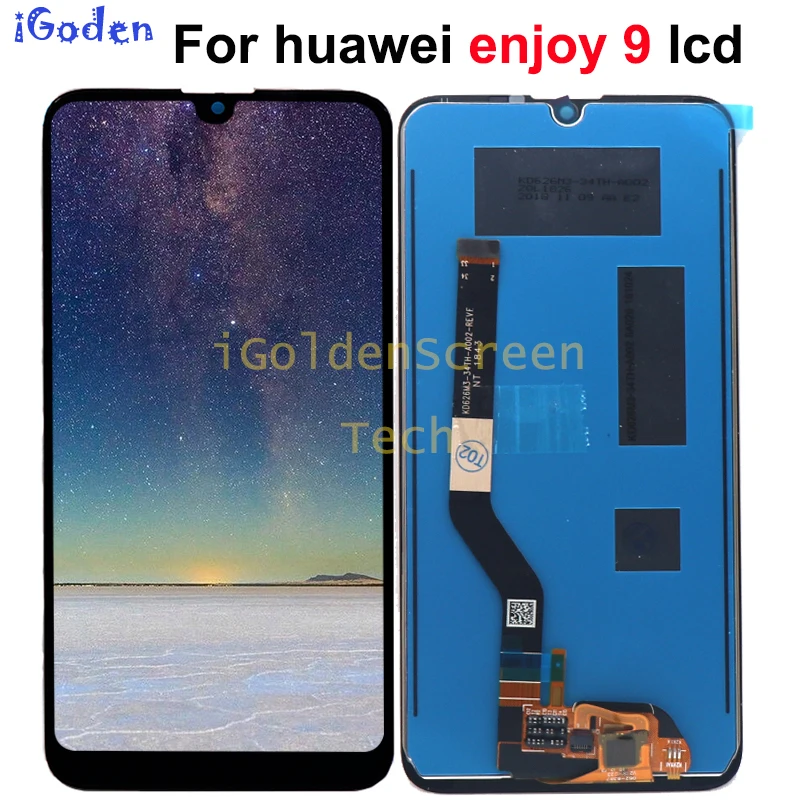 ЖК-дисплей 6 26 дюйма для Huawei Enjoy 9 / Y7 Prime 2019 Pro с сенсорным экраном и дигитайзером в
