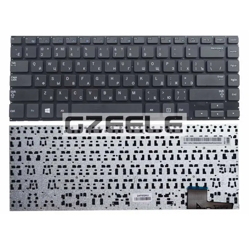  GZEELE New russian RU laptop keyboard for Samsung NP530U4B 530U4C 535U4C 520U4C 532U4C 535U4B 535U4
