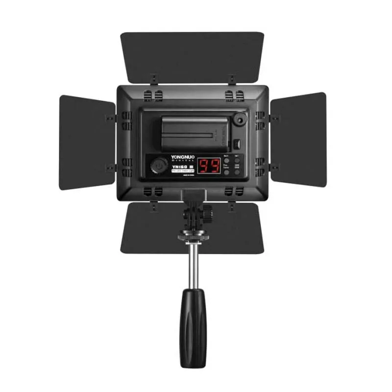  Yongnuo YN160 III 3200-5500K CRI95 160 LED Adjustable Luminance Video Light for Canon Nikon Sony DS - 32391448993