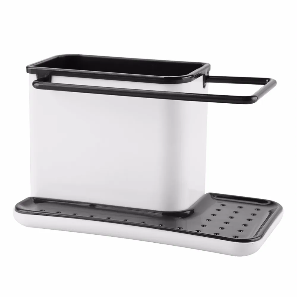 Plastic Racks Organizer Caddy Storage Kitchen Sink Tidy Utensils