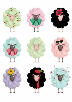 

9pcs 2019 Sheep Metal Cutting Dies For Photo Album Embossing Paper Cards Making