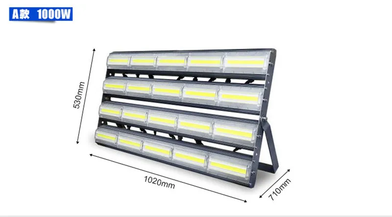 Светодио дный открытый прожектор 30 Вт 50 Вт 100 Вт 150 Вт 200 Вт 250 Вт 300 Вт 400 Вт 1000 Вт AC 85-265 В IP67 водонепроницаемый здания освещения