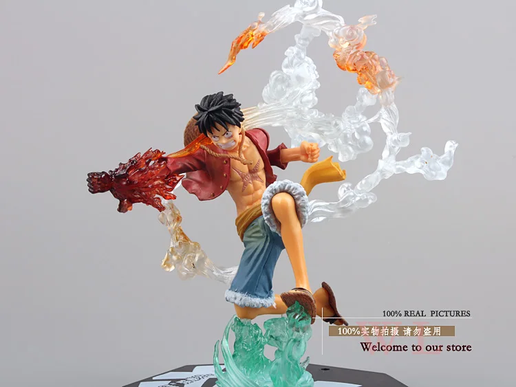 " one piece Monkey D Luffy Battle Ver. В штучной упаковке ПВХ фигурка Коллекция Модель игрушки подарок OPFG228