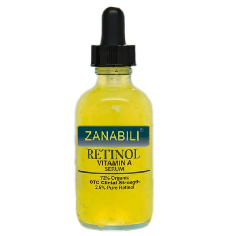 Zanabili чистый ретинол Витамин A 2.5%+ Гиалуроновая кислота для ухода за кожей, против акне крем удаление пятен сыворотка анти морщин крем для лица
