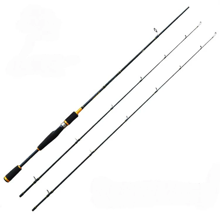 

New 2 Rod Tips Carbon Fiber Fishing Rod Fishing Pole Bait Casting Reel Spinning Reel 1.98/ 2.1/ 2.4m Power M/MH Fishing Tackle