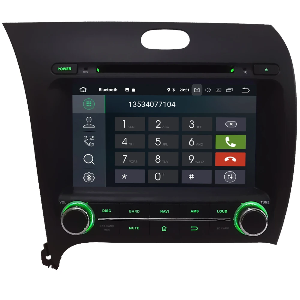 Cheap 8" Octa Core 4G Wifi Android 8.1 4GB RAM 64GB ROM Car DVD Player Radio GPS Glonass Navigation For Kia Cerato K3 Forte 2013-2017 1