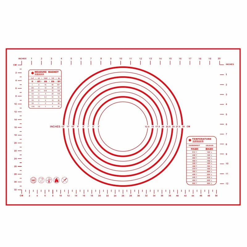 Силиконовый Стекловолоконный лист для выпечки рулонное тесто Кондитерские торты коврик-подкладка для выпечки коврик духовка, макароны инструменты для приготовления пищи Кухонные аксессуары