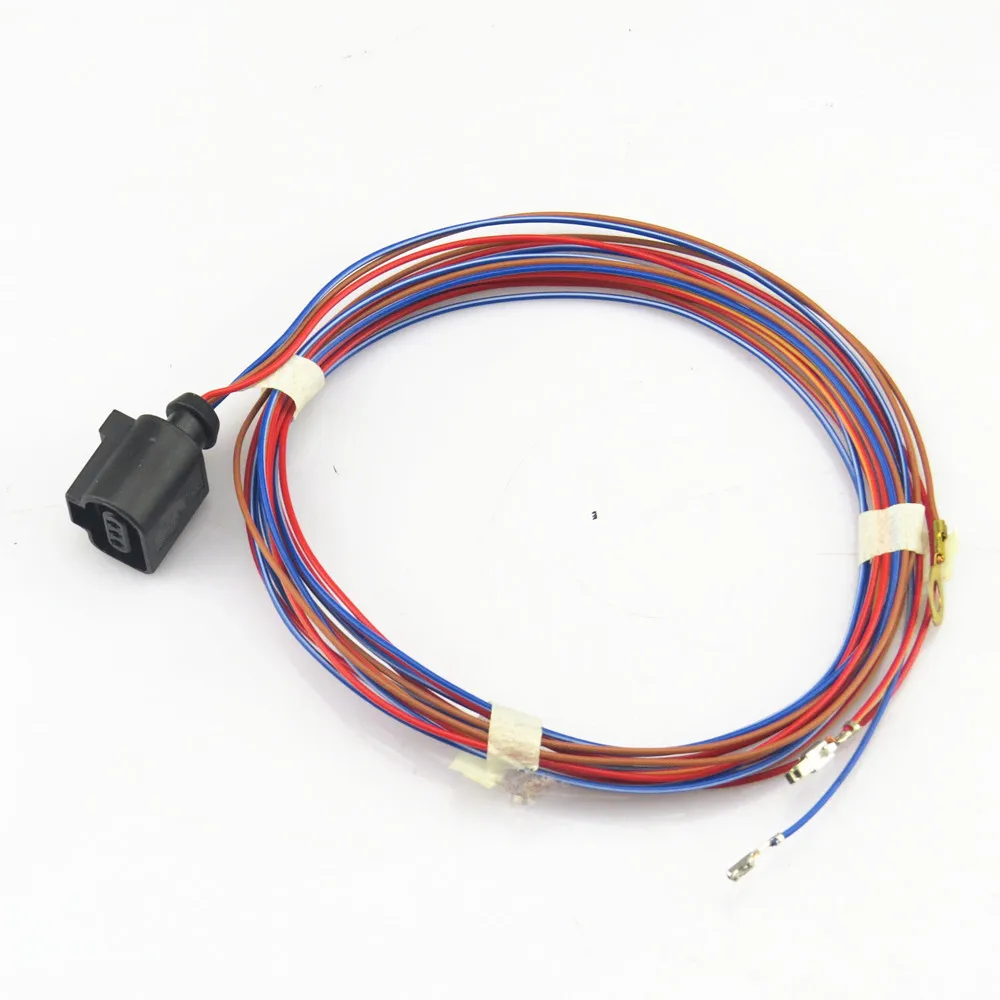 FHAWKEYEQ Car Security Tweeter Speaker Buzzer Horn Harness Cable For VW Golf MK6 Beetle Passat B6
