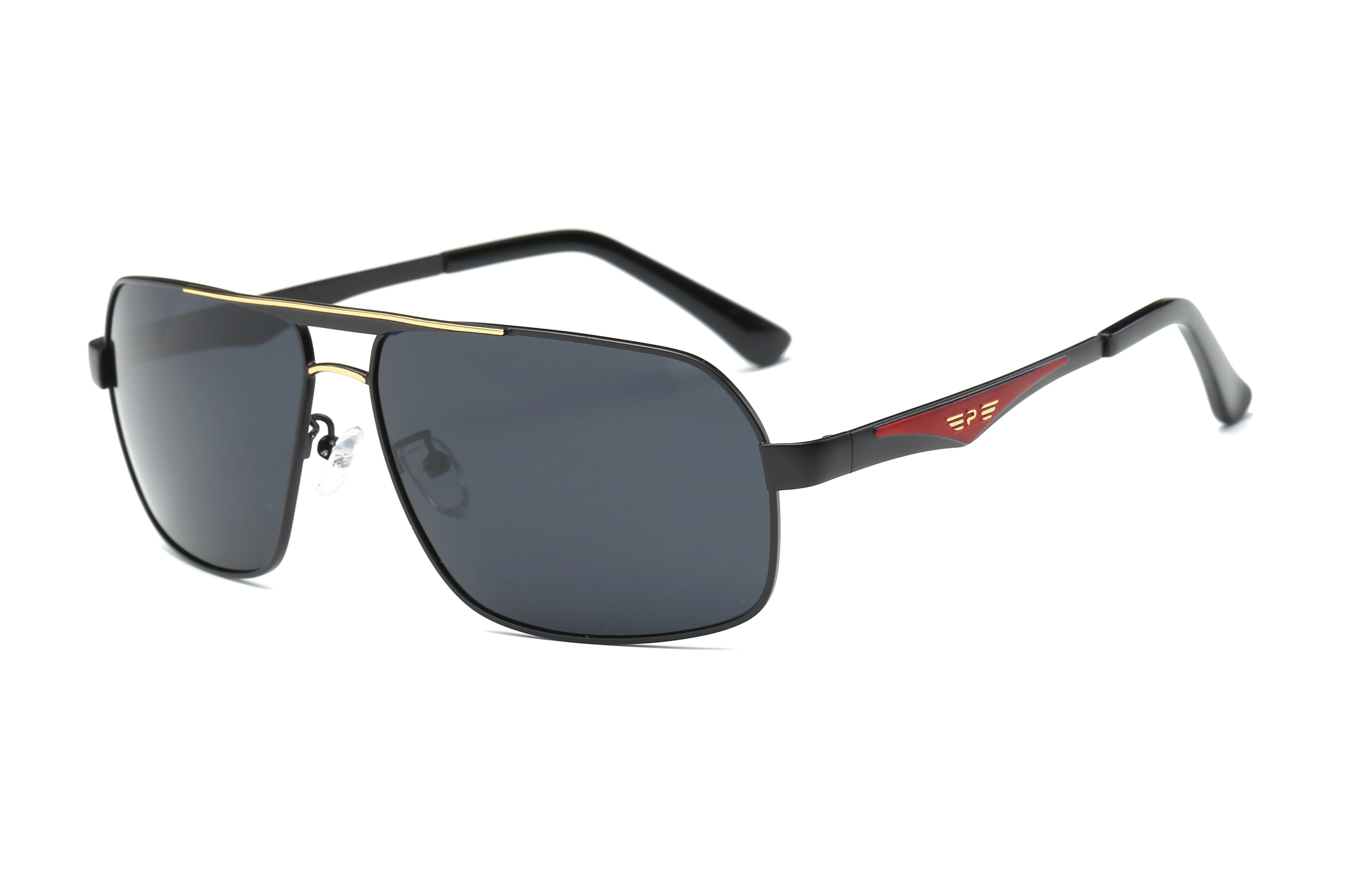 ULLERES Sunglasses Men Polarized Alloy Frame Sun Glasses for Safe Driving Fishing UV 400