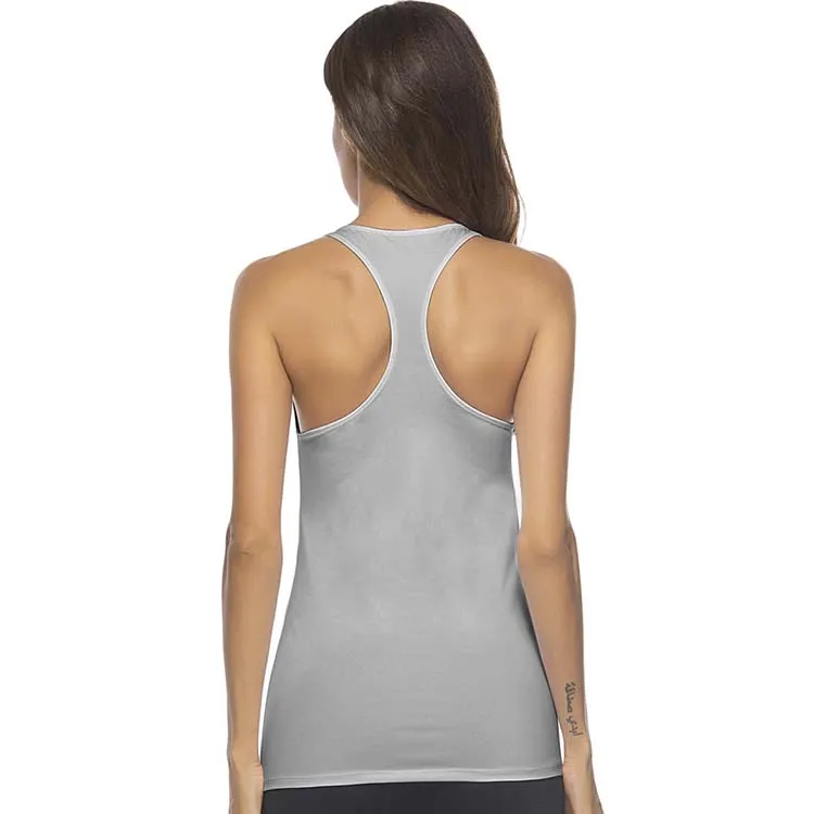 VEQKING S-2XL Racerback Yoga Sport Vest Women H Back Slim Fitness Athletic Tank Tops Sleeveless Gym Running Training Yoga Shirts