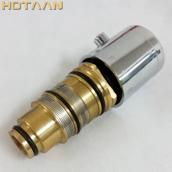 

Free Shipping High Quality Brass Thermostatic mixer Cartridge, Thermostatic Mixer Valve, temperature sensor, YT-5143