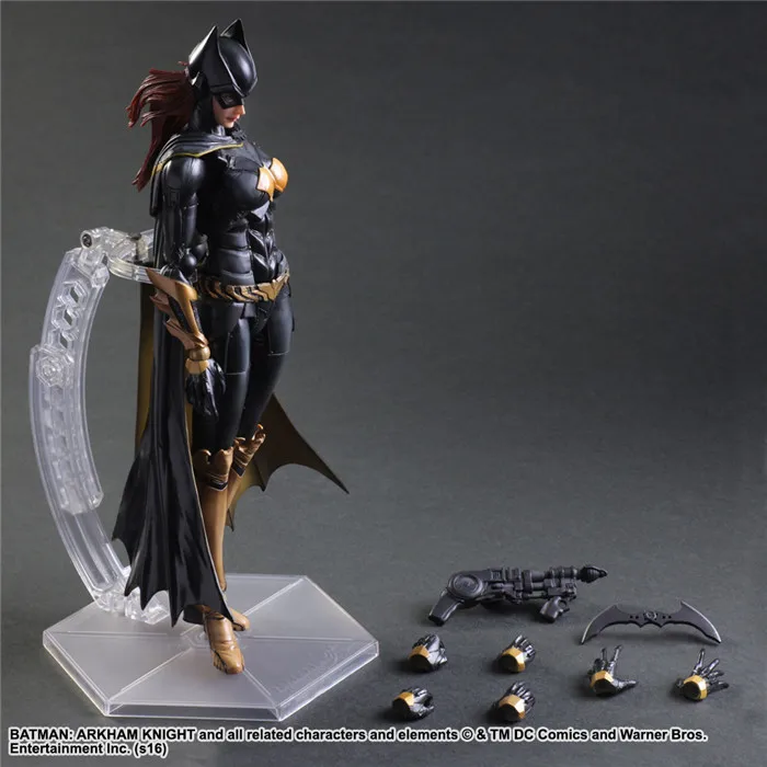 Play Arts KAI фигурки Бэтмен Аркхэм рыцарь вариант ПВХ Фигурки коллекционные модели игрушки 25 см KT2960