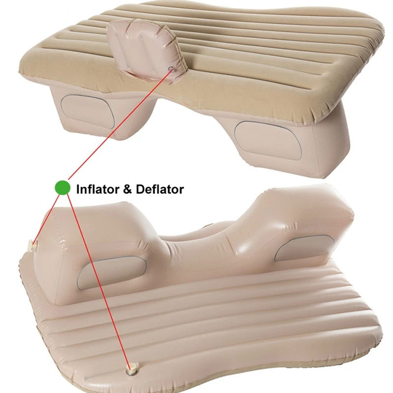 Автомобильный надувной матрас для путешествий, кровать, универсальное сиденье, многофункциональная подушка для дивана, открытый матрас для кемпинга