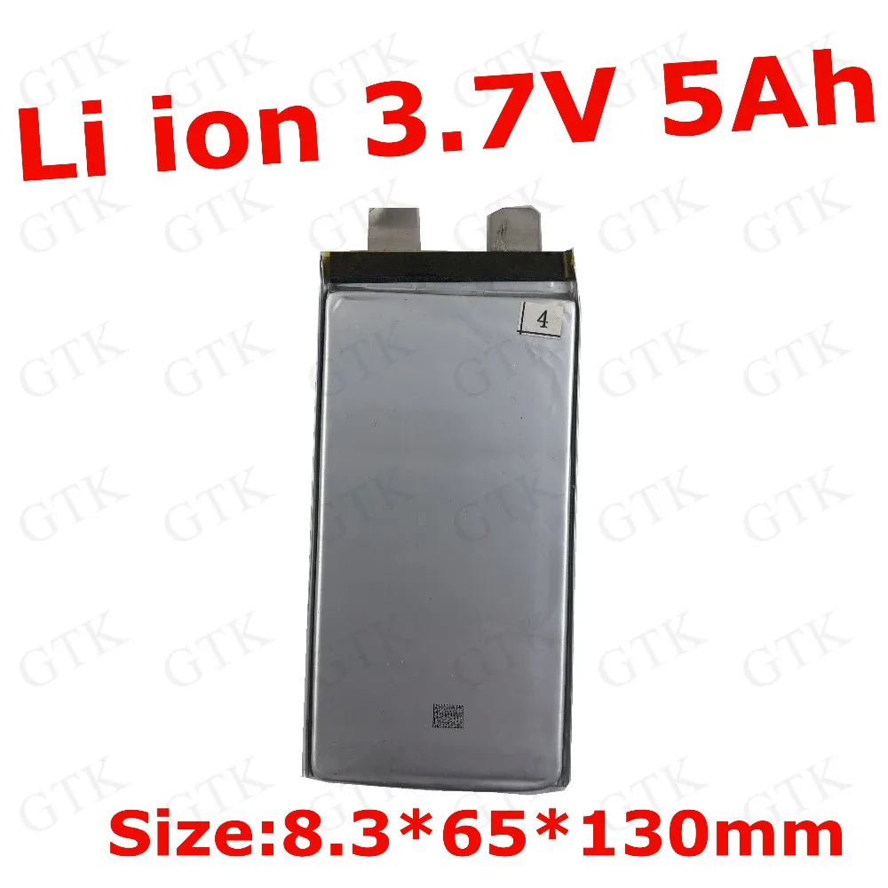 Большая распродажа! GTK 30 шт 3 7 v 5Ah 5000mah литиевая аккумуляторная батарея 8365130 для diy