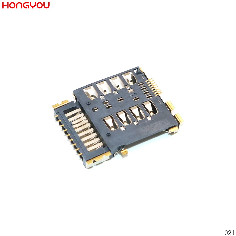 30 шт./лот для Samsung I9128 I9128V I8552 I8262 I8260 I879 держатель Sim-карт разъем с гнездом лотка