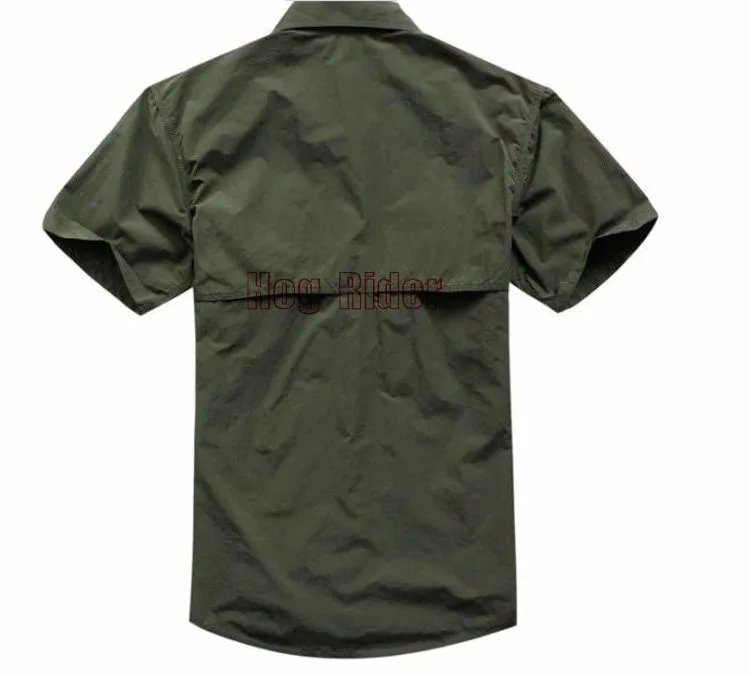 Мужская Летняя тактическая рубашка, мужская уличная спортивная рубашка с коротким рукавом, дышащая быстросохнущая супер светильник, футболка, одежда для охоты