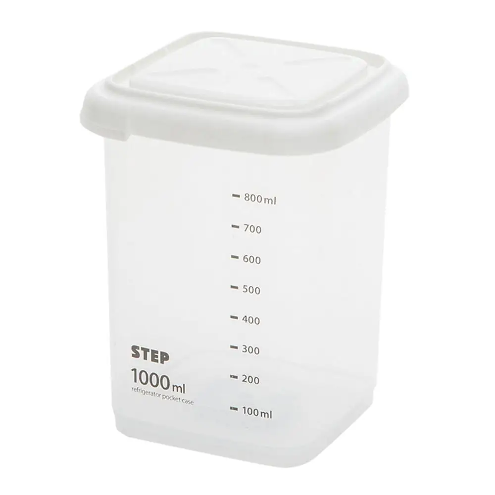 Высокое качество пластиковые герметичные банки кухонный ящик для хранения прозрачные пищевые банки сохраняют свежесть и свежесть контейнеры K20 - Цвет: C