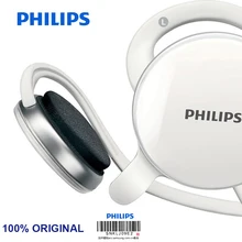 Philips SHM6110U пост-висячая гарнитура с микрофоном для компьютера, мобильного телефона, Поддержка музыки, кино, игры, официальный тест