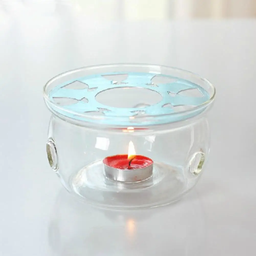 Heating Base Coffee Water Scented Tea Warmer Candle Clear Glass Heat-Resisting Teapot Warmer Insulation Base Candle Holder Heating Base Coffee Water Scented Tea Warmer Candle Clear Glass Heat-Resisting Teapot Warmer Insulation Base Candle Holder