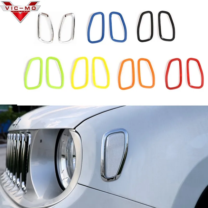 Newest Arrival High Quality Automobiles Charming Colorful ABS Car Front Side Fender Light Cover