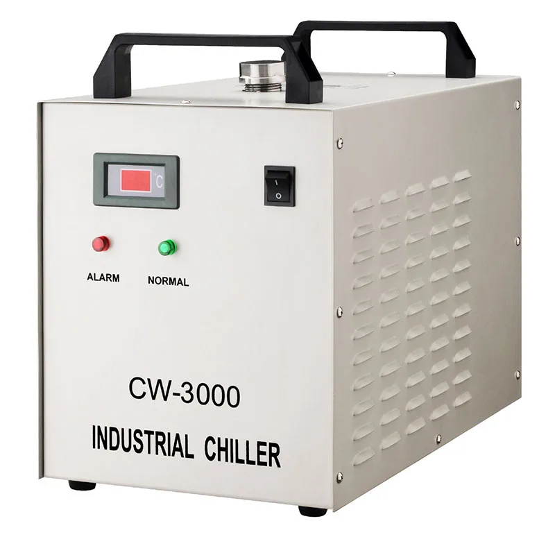 

Free shipping 220V/110V CW3000 Industrial Water Chiller for CO2 Laser Engraving Cutting Machine and wood working machine