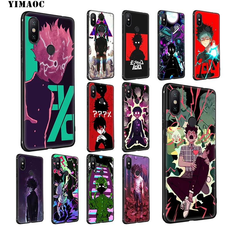 Yimaoc Mob Psycho (милый чудак 100 Мягкий силиконовый чехол для Xiaomi Redmi 7A Note 7 6 6A 5 4 4X 4A 5A S2