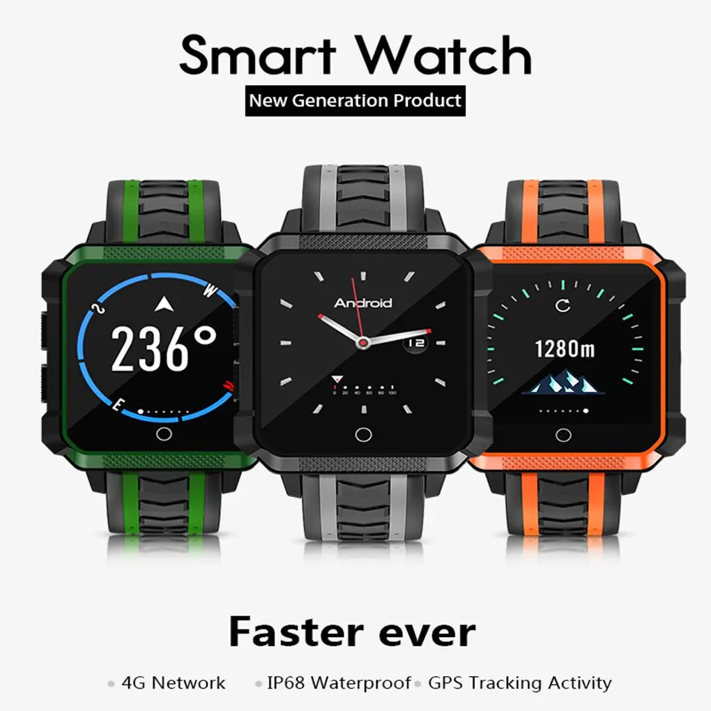 

H007 Bluetooth Waterproof GPS 4G Network Smart Phone Call Heart Rate Sport Fitness Sleep Tracker