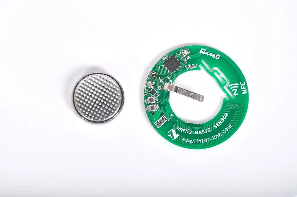 Беспроводной датчик ускорения NRF52832 Bluetooth 4.0BLE SOC BME280|acceleration sensor|sensor acceleratorsensor wireless |