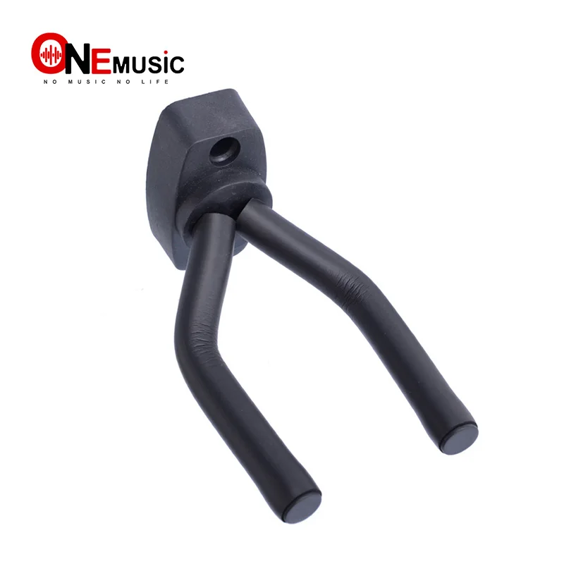 

Guitar Stand Hanger Hook Holder Wall Mount Display Adjustable Width Fits All Size Guitar - Including Anchors & Screws 1pcs