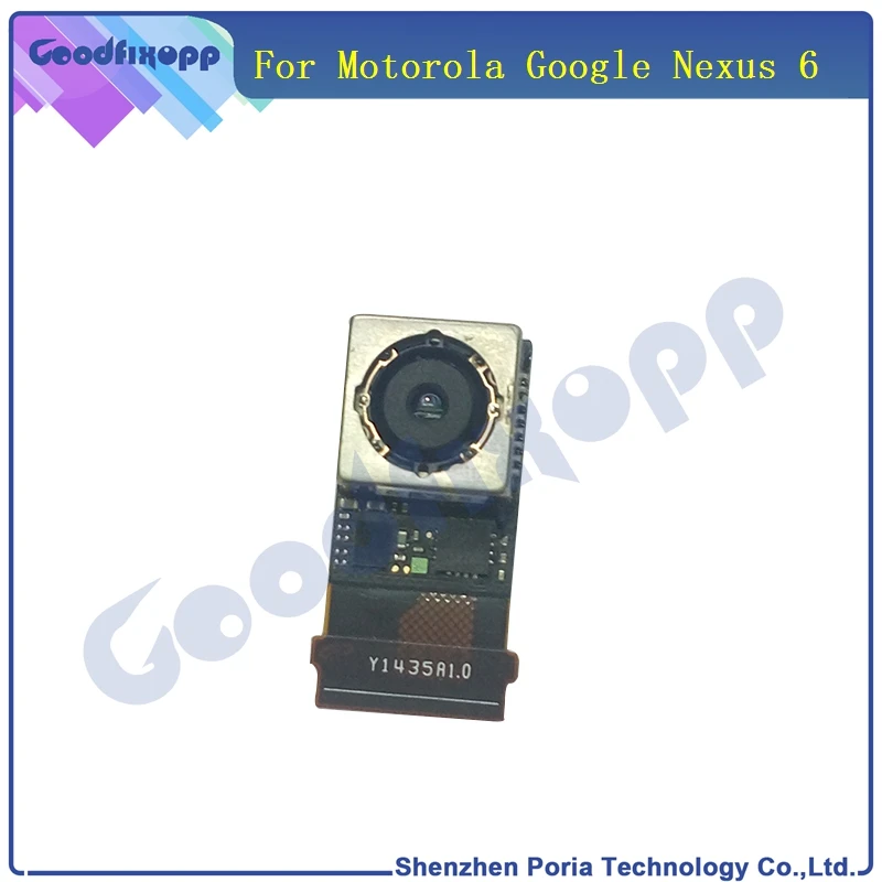 MT0008 For moto MOTO Google Nexus 6 XT1100 XT1103 100% New Original Back Rear Camera Big Main Camera Module Flex Cable(2)