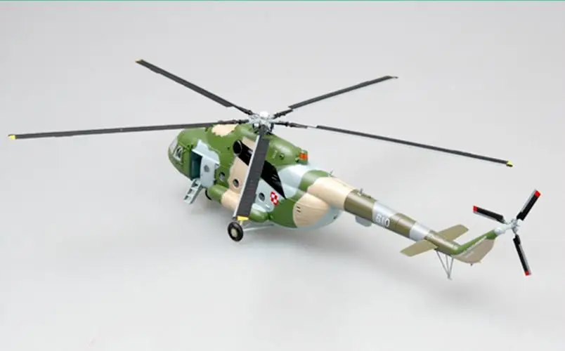 Poland Air Force Mi-8 N 610 1/72 Finished helicopter Easy Model twin-turbine