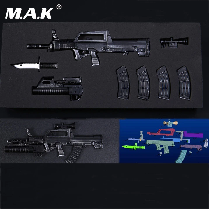 

1/6 Action Figure Weapon Model 95 Assault Rifle QBZ-95 DIY Gun Toy Accessory