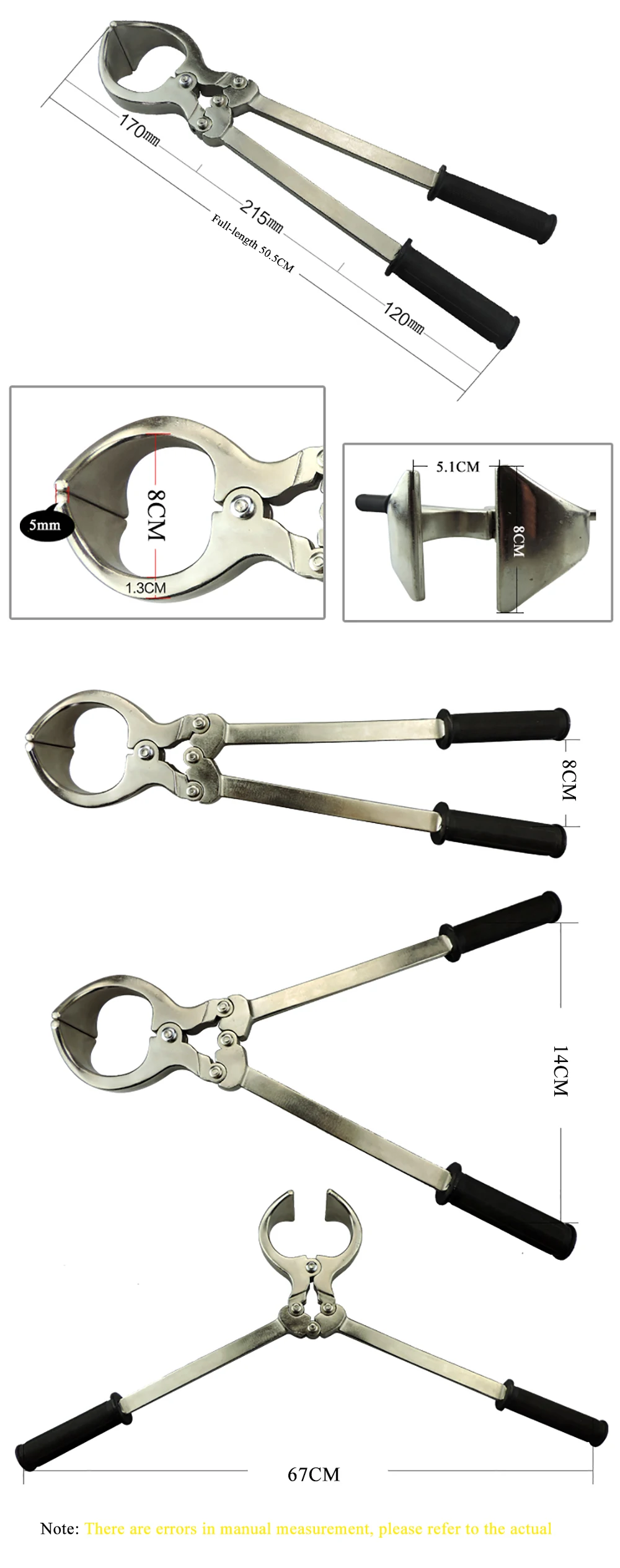 burdizzo castrator castration knife pliers tool device veterinary instrumentsforcep  pincers