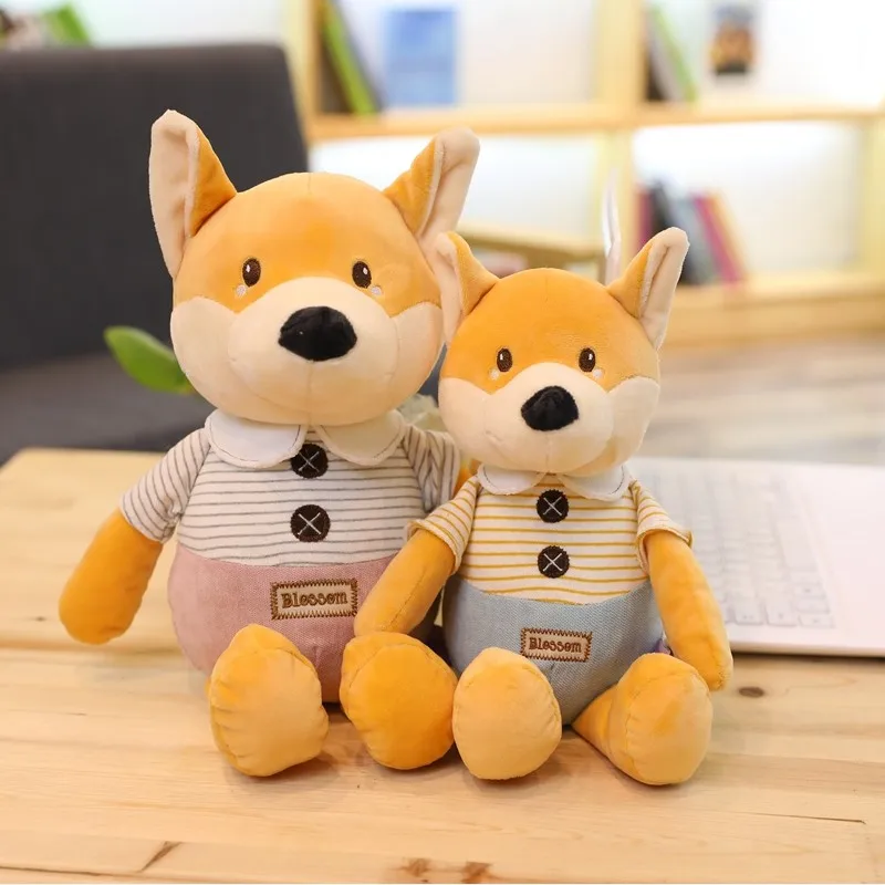 

30cm/40cm Plush Toys Cute Fox Eddy Plush Stuffed Animals Toys Doll Soft Toy Brinquedos for Children Kids Gift