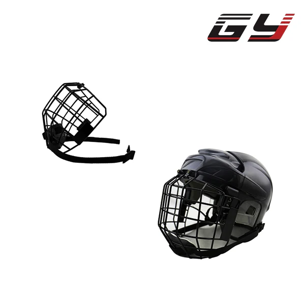 full face ice hockey cage hockey mask with steel material full shield