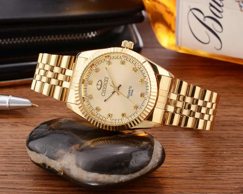 Парные часы мужские часы лучший бренд Роскошные Кварцевые часы Женские часы женская одежда наручные часы модные повседневные часы для влюбленных - Цвет: Man